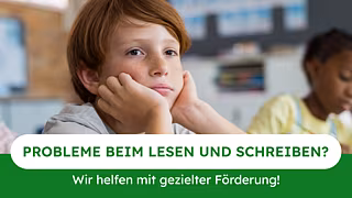 Probleme beim LEsen und Schreiben? Wir helfen mit gezielter Förderung! Probleme beim LEsen und Schreiben? Wir helfen mit gezielter Förderung!