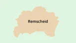 Umrisskarte Remscheid Umrisskarte Remscheid