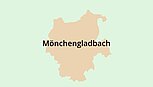 Karte Mönchengladbach