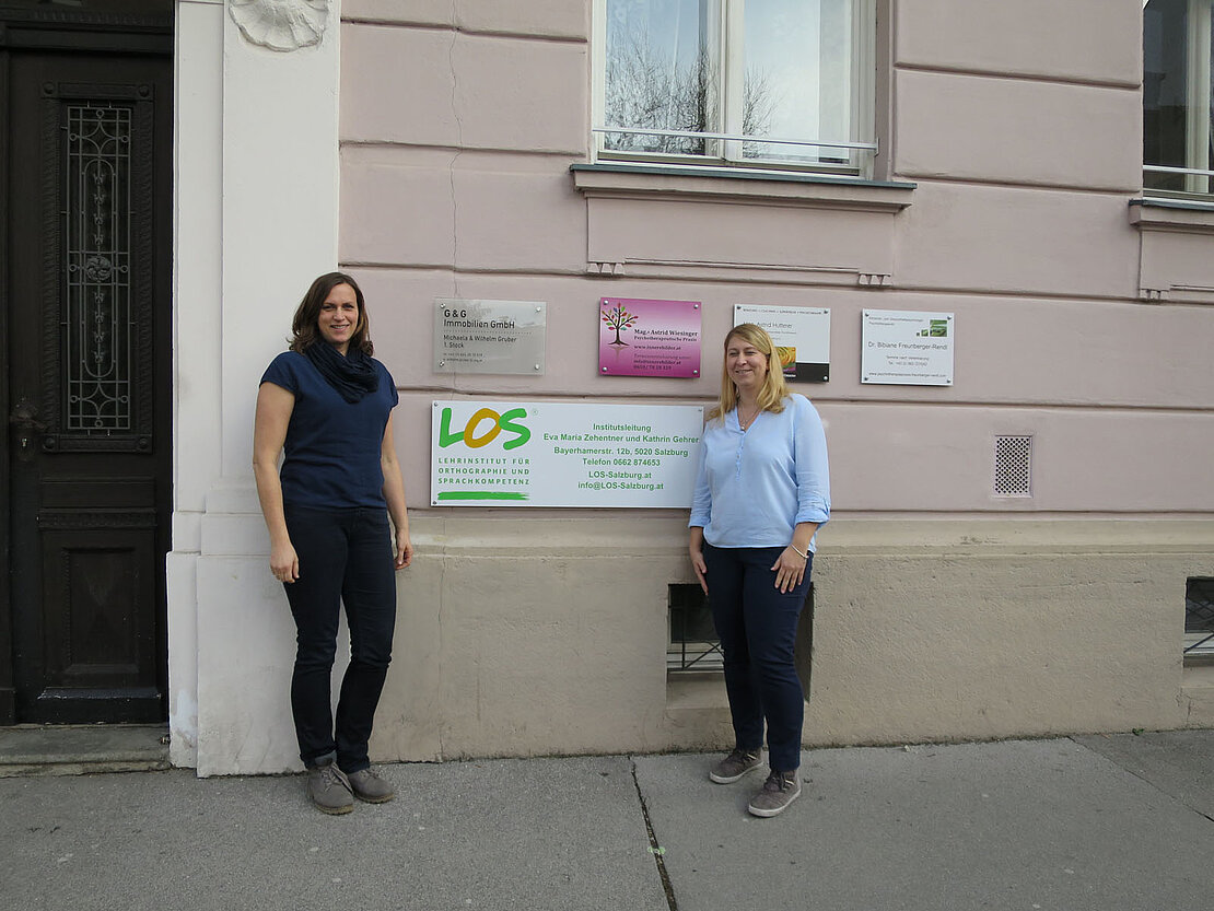 Die Institutsleiterinnen vorm LOS Salzburg