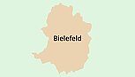 Karte Bielefeld