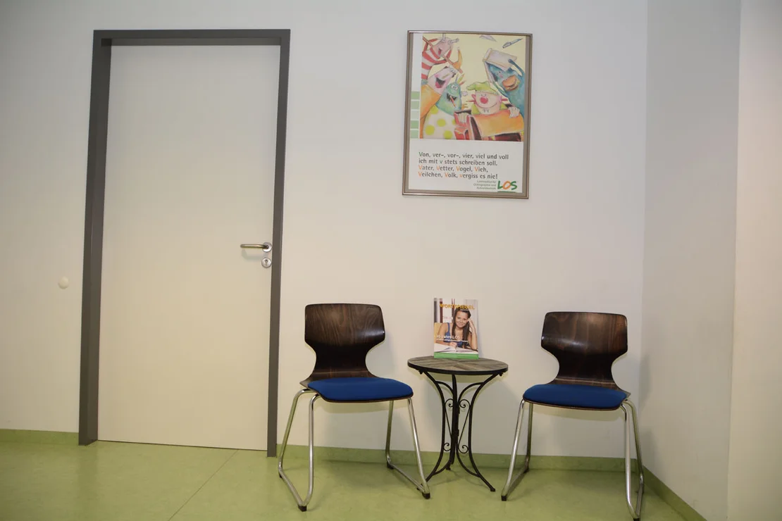 Wartebereich des LOS Forchheim Wartebereich des LOS Forchheim