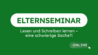 Lesen und Schreiben lernen – eine schwierige Sache?! – Online Lesen und Schreiben lernen – eine schwierige Sache?! – Online