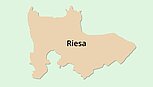 Umrisskarte Riesa Umrisskarte Riesa