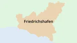 Umrisskarte Friedrichshafen Umrisskarte Friedrichshafen