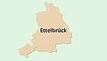 Umrisskarte Ettelbrück
