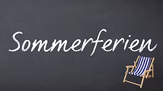 Sommerferien Liegestuhl Sommerferien Liegestuhl