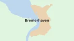 Umrisskarte Bremerhaven Umrisskarte Bremerhaven