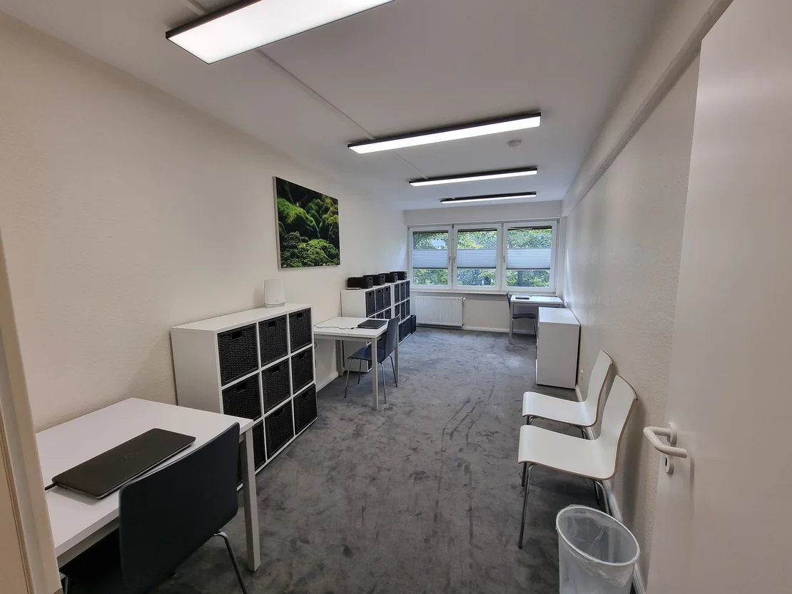 Testraum im LOS Buxtehude Testraum im LOS Buxtehude