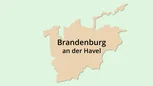 Umrisskarte Brandenburg an der Havel Umrisskarte Brandenburg an der Havel