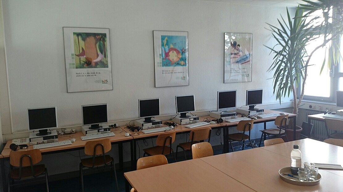 Unterrichtsraum des LOS Ludwigsburg