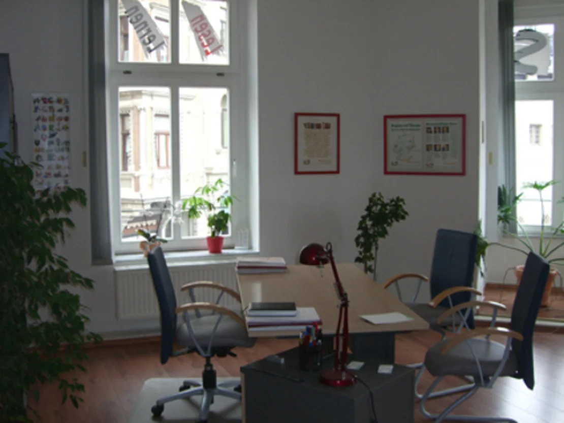 Büro der Institutsleitung im LOS Halle Büro der Institutsleitung im LOS Halle
