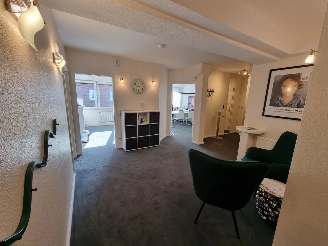 Wartebereich des LOS Buxtehude Wartebereich des LOS Buxtehude