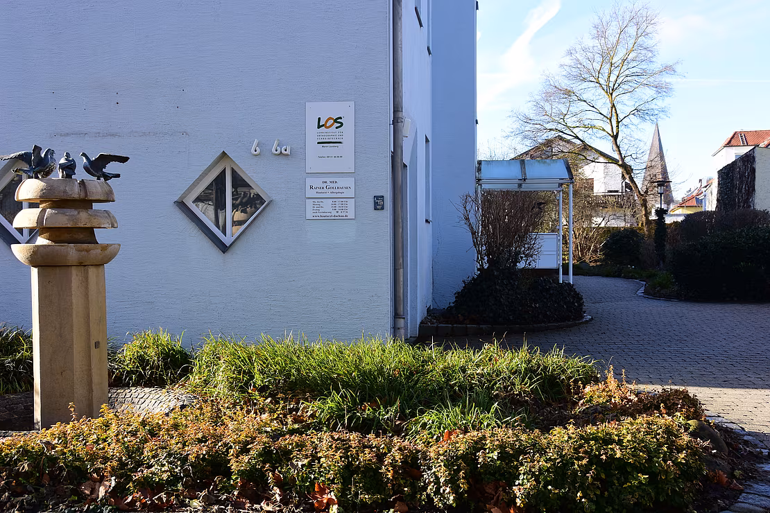 Außenansicht des LOS Dachau Außenansicht des LOS Dachau