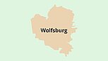 Umrisskarte Wolfsburg Umrisskarte Wolfsburg