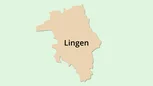 Umrisskarte Lingen Umrisskarte Lingen