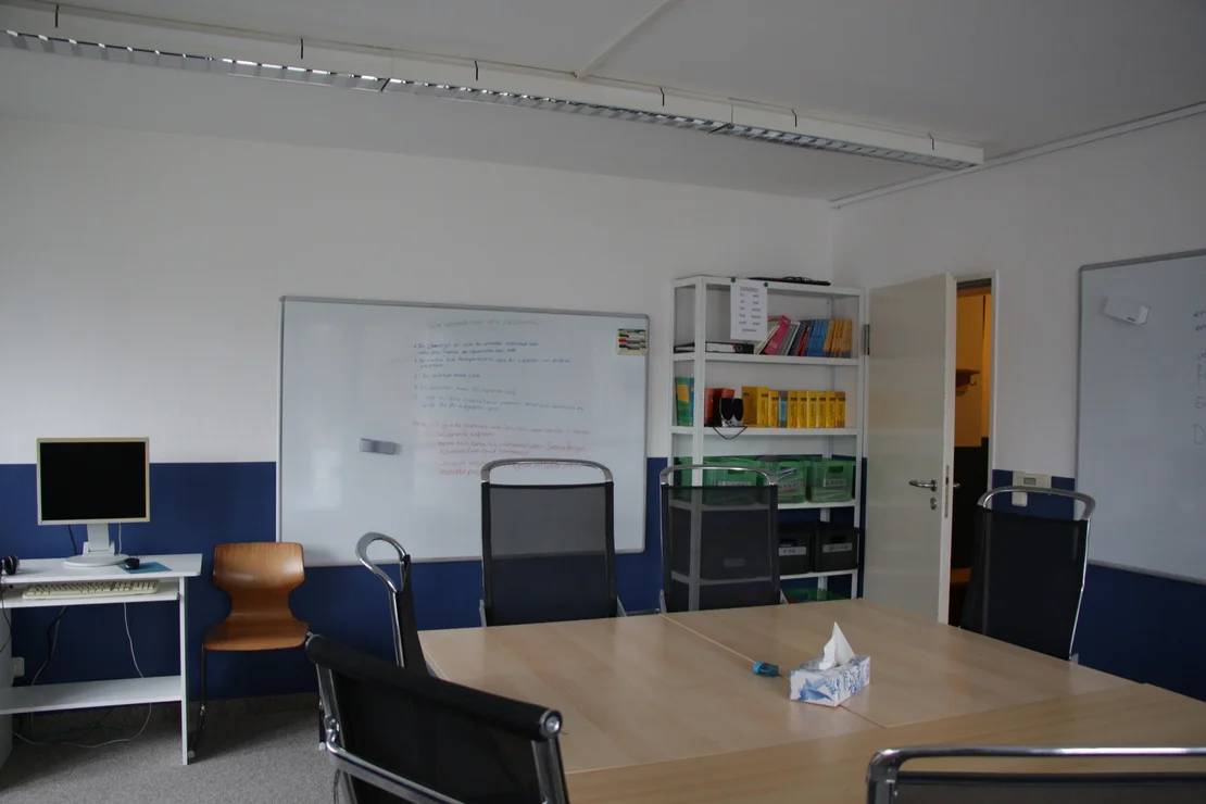 Unterrichtsraum im LOS Dachau