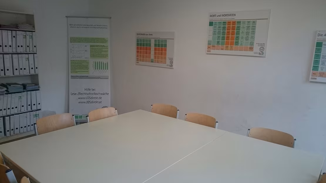 Theorieraum im LOS Wangen Theorieraum im LOS Wangen