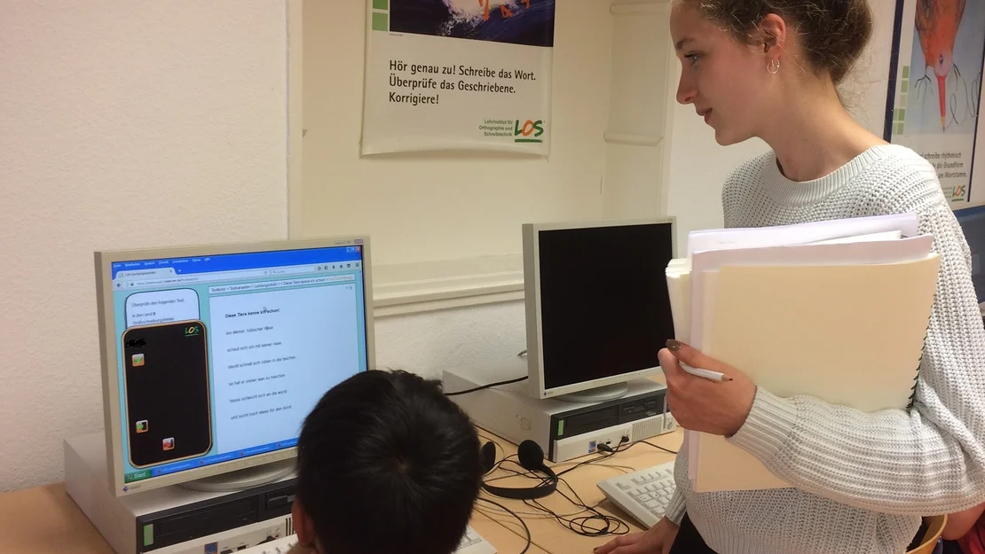 Unterricht im LOS Frankfurt-Westend Unterricht im LOS Frankfurt-Westend