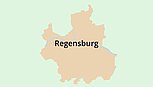 Karte Regensburg