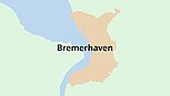 Umrisskarte Bremerhaven Umrisskarte Bremerhaven