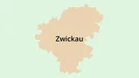 Umrisskarte Zwickau Umrisskarte Zwickau