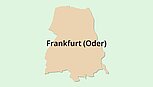 Umrisskarte Frankfurt an der Oder Umrisskarte Frankfurt (Oder)