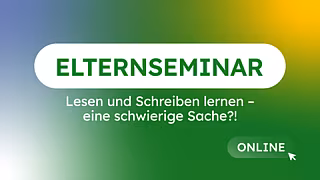 Lesen und Schreiben lernen – eine schwierige Sache?! – Online Lesen und Schreiben lernen – eine schwierige Sache?! – Online