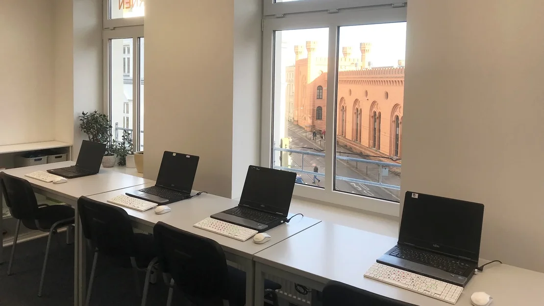 Computerraum LOS Schwerin Computerraum LOS Schwerin