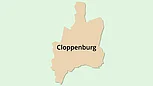 Umrisskarte Cloppenburg
