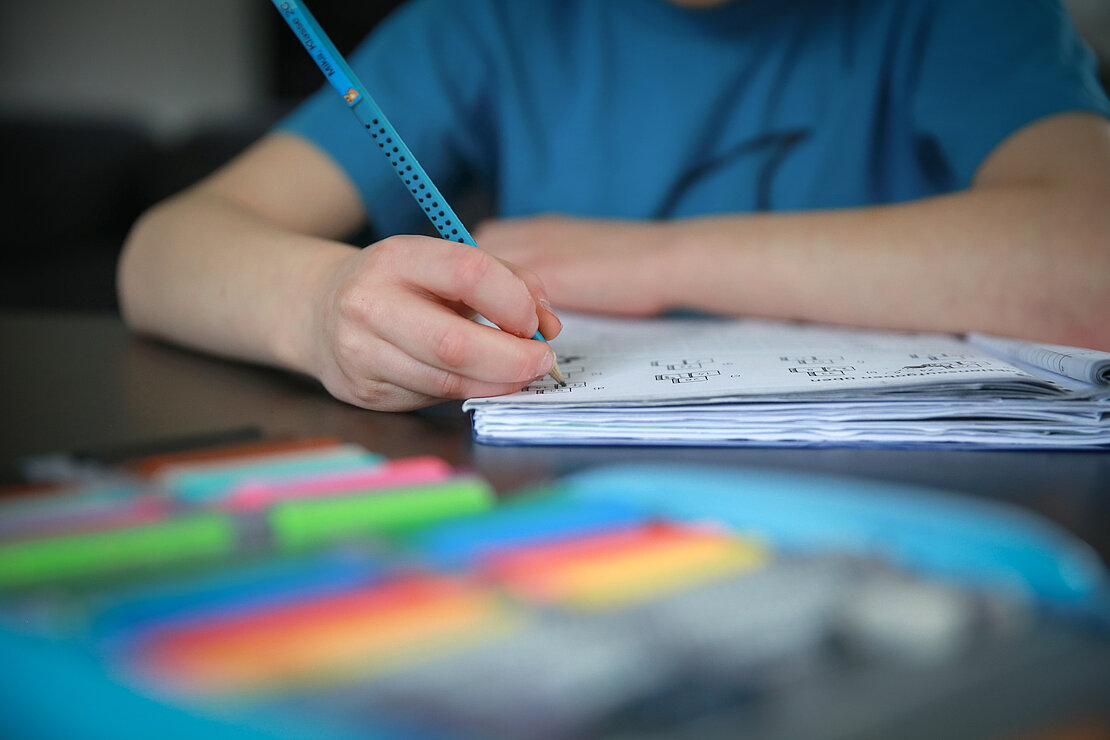 Im LOS verbessert sich auch die Handschrift.