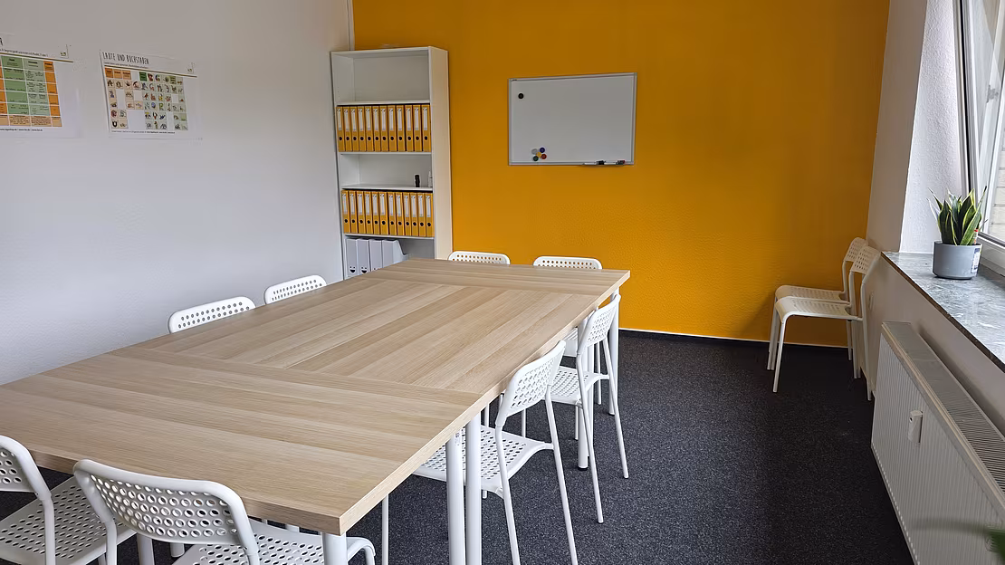 Unterrichtsraum im LOS Dortmund-West Unterrichtsraum im LOS Dortmund-West