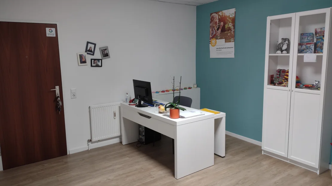 Büro von Ines Schnitzler im LOS Köln-Nord Büro von Ines Schnitzler im LOS Köln-Nord