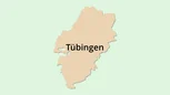 Umrisskarte Tübingen Umrisskarte Tübingen