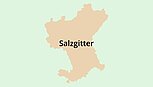 Umrisskarte Salzgitter