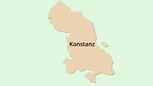 Umrisskarte Konstanz
