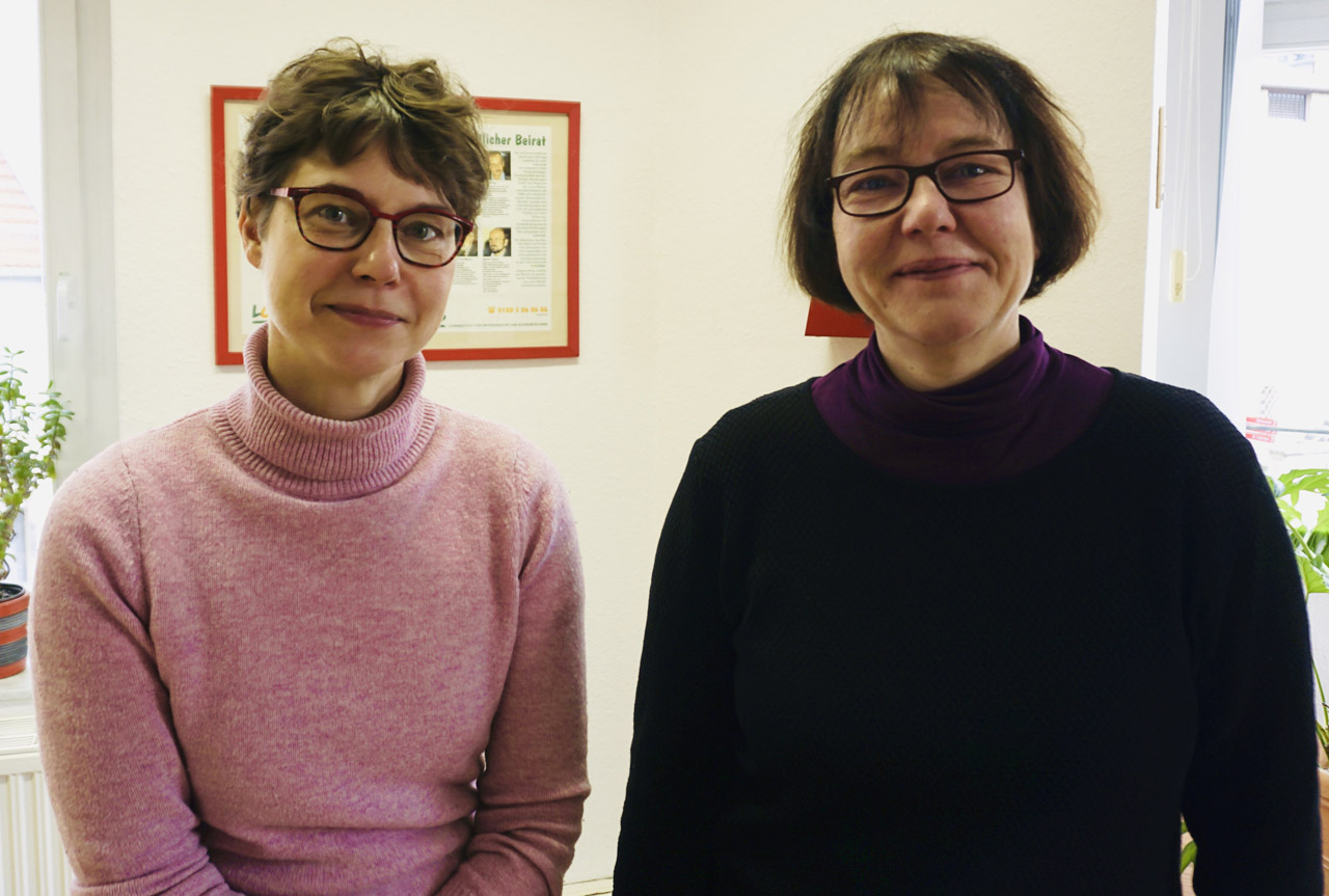 Portrait LOS Halle: Christiane Kuhl und Sandra Hesse Portrait LOS Halle: Christiane Kuhl und Sandra Hesse